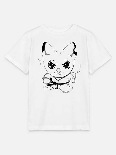 Karateeee - Stanley/Stella Kinder T-Shirt MINI CREATOR - Weiß