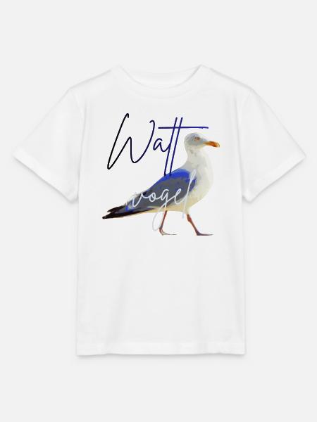 Nordsee Möwe Wattvogel Ostsee - Stanley/Stella Kinder T-Shirt MINI CREATOR  - Weiß