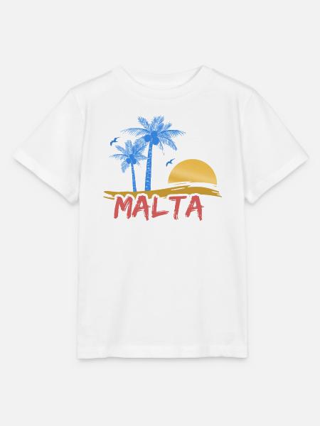 Malta - Stanley/Stella Kinder T-Shirt MINI CREATOR - Weiß