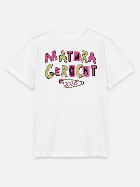 Matura gerockt - Stanley/Stella Kinder T-Shirt MINI CREATOR - Weiß