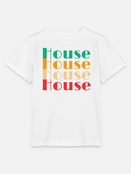 House - Stanley/Stella Kinder T-Shirt MINI CREATOR  - Weiß