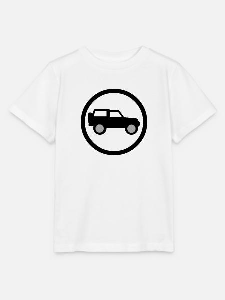 Auto - Stanley/Stella Kinder T-Shirt MINI CREATOR - Weiß