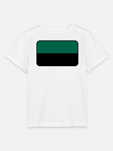 Texel-Flaggenlogo – Inselkleidung - Stanley/Stella Kinder T-Shirt MINI CREATOR - Weiß