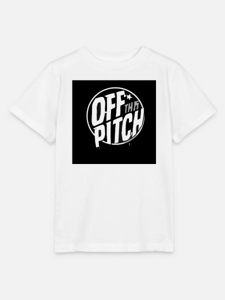 Off the Pitch Circle Logo - Stanley/Stella Kinder T-Shirt MINI CREATOR - Weiß