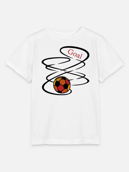 Fußball Tor Goal - Stanley/Stella Kinder T-Shirt MINI CREATOR - Weiß