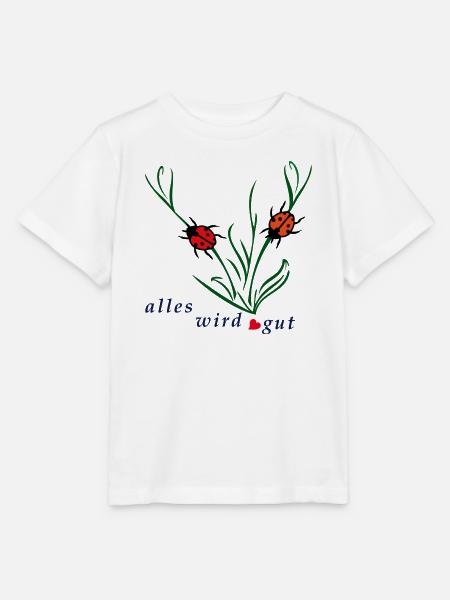 Alles wird gut - Stanley/Stella Kinder T-Shirt MINI CREATOR - Weiß