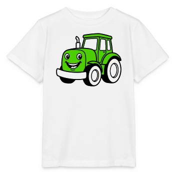 Tractor children - Stanley/Stella MINI CREATOR Kids’ T-Shirt - white - Front - Maike (125cm)