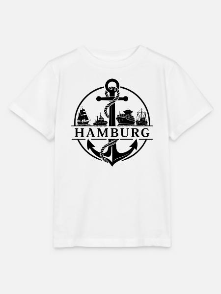 Hamburg Boote - Stanley/Stella Kinder T-Shirt MINI CREATOR - Weiß