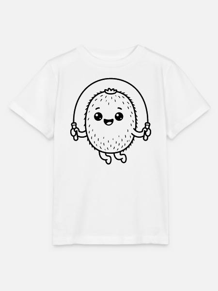 Kiwi niedlich - Stanley/Stella Kinder T-Shirt MINI CREATOR - Weiß