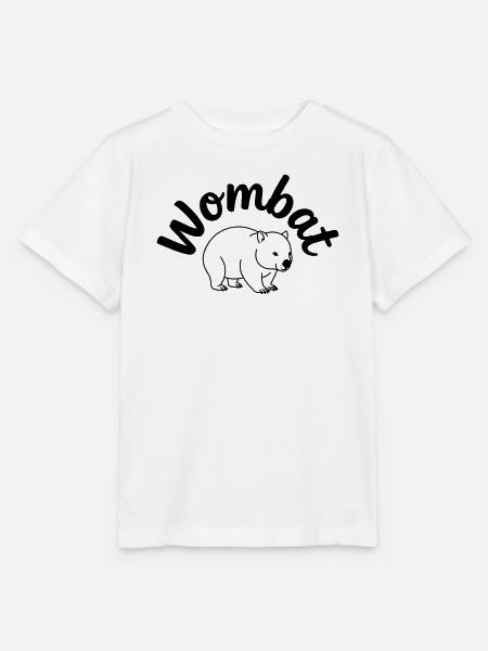 Wombat - Stanley/Stella Kinder T-Shirt MINI CREATOR - Weiß
