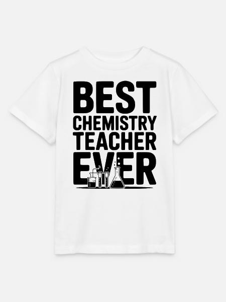Bester Chemielehrer aller Zeiten - Stanley/Stella Kinder T-Shirt MINI CREATOR  - Weiß
