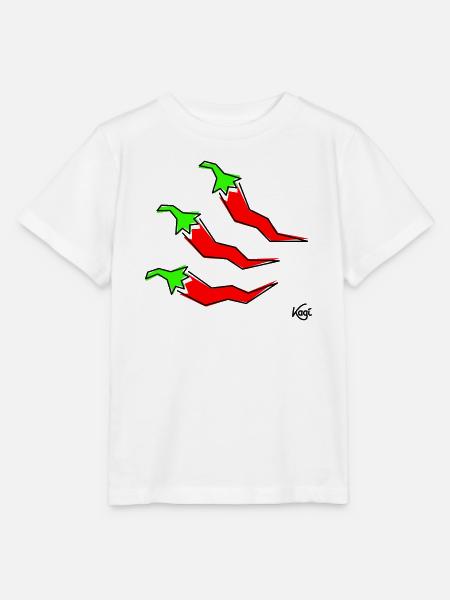 drei Pepperonis - Stanley/Stella Kinder T-Shirt MINI CREATOR  - Weiß