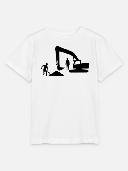 Kipper-Crew – Sandarbeiter - Stanley/Stella Kinder T-Shirt MINI CREATOR  - Weiß