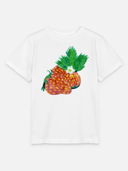 Erdbeeren Art - Stanley/Stella Kinder T-Shirt MINI CREATOR - Weiß