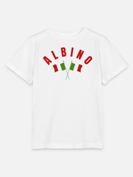Albino-Italienische Flaggen - Stanley/Stella Kinder T-Shirt MINI CREATOR  - Weiß
