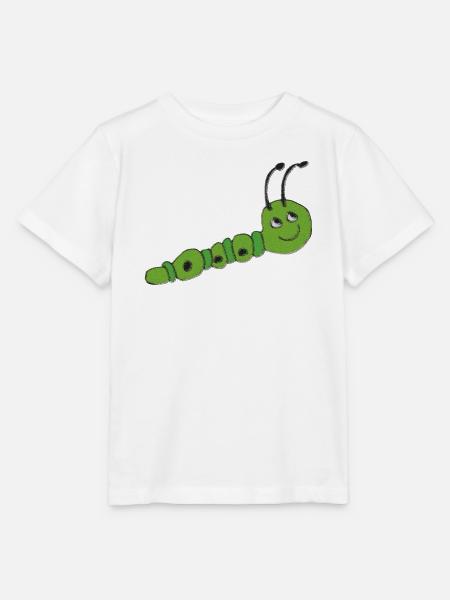 Raupe impressionismus - Stanley/Stella Kinder T-Shirt MINI CREATOR  - Weiß