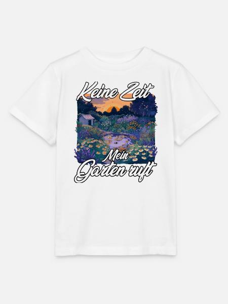 Schrebergarten Hochbeet Gemüsebeet Gartenfreund - Stanley/Stella Kinder T-Shirt MINI CREATOR - Weiß