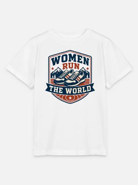 Frauen beherrschen die Welt - Stanley/Stella Kinder T-Shirt MINI CREATOR - Weiß