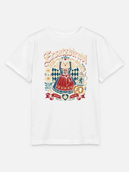 Bayerisches Dirndlzauber - Stanley/Stella Kinder T-Shirt MINI CREATOR  - Weiß