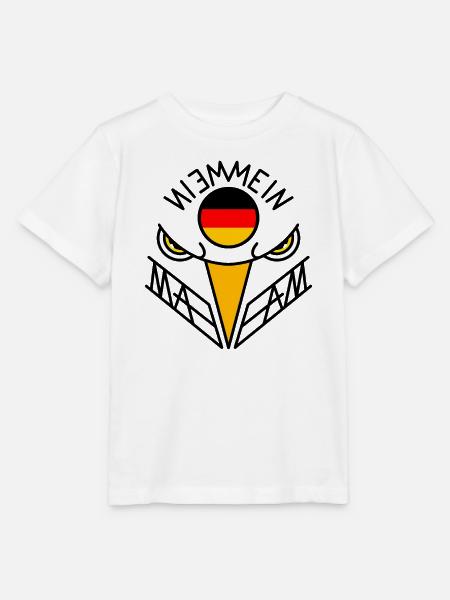 Adler -Fankultur für deinen Style  - Stanley/Stella Kinder T-Shirt MINI CREATOR  - Weiß
