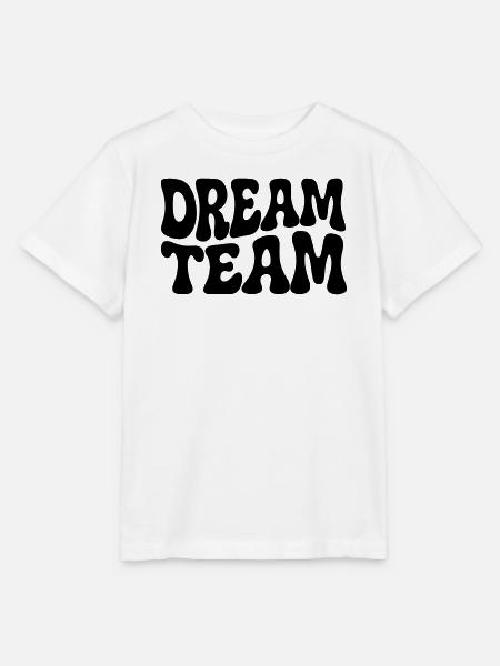 Dream Team siebziger funky groovy - Stanley/Stella Kinder T-Shirt MINI CREATOR - Weiß