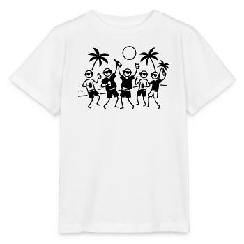 Party Group Beach - Stanley/Stella MINI CREATOR Kids’ T-Shirt - white - Front - Maike (125cm)