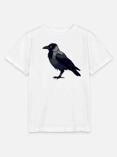 Schwarzer Rabe - Stanley/Stella Kinder T-Shirt MINI CREATOR  - Weiß