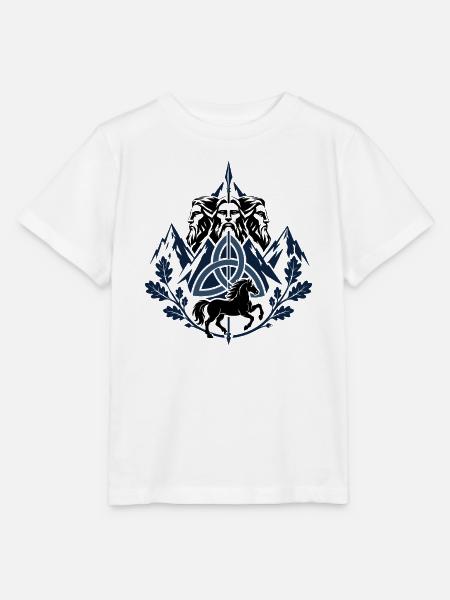 Triglav slawisches Wappen - Stanley/Stella Kinder T-Shirt MINI CREATOR - Weiß