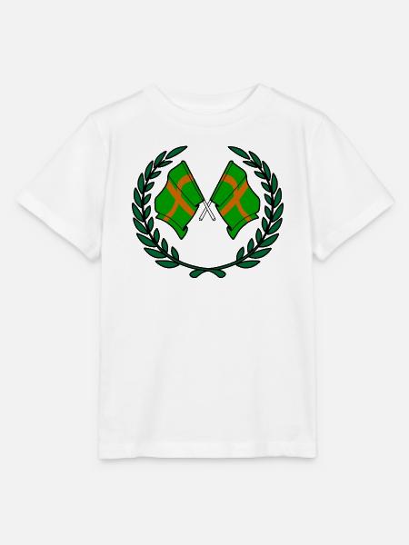 Walking Crest Custom - Stanley/Stella Kinder T-Shirt MINI CREATOR - Weiß