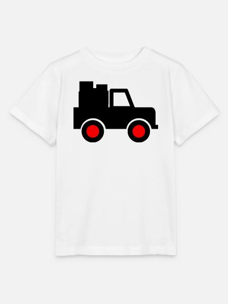 Auto - Stanley/Stella Kinder T-Shirt MINI CREATOR - Weiß