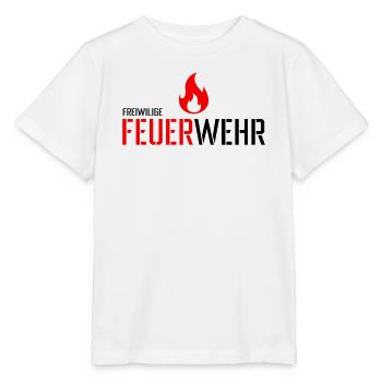 Freiwillige Feuerwehr - Stanley/Stella Kinder T-Shirt MINI CREATOR  - Weiß - Vorne - Maike (125cm)
