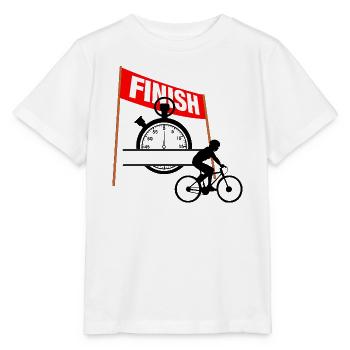 Persönliche Zeit im Radsport - Stanley/Stella Kinder T-Shirt MINI CREATOR  - Weiß - Vorne - Maike (125cm)
