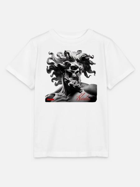 Hades Schädel Mythos Portrait - Stanley/Stella Kinder T-Shirt MINI CREATOR  - Weiß
