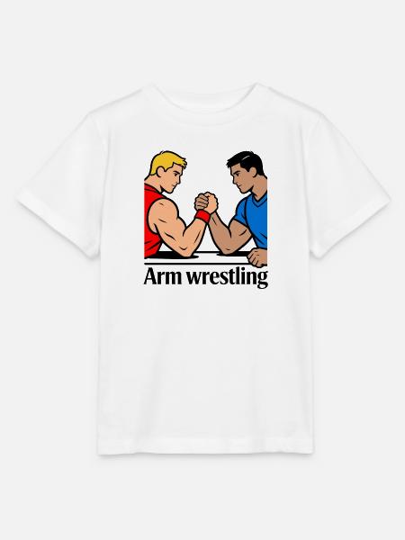 Armdrücken - Stanley/Stella Kinder T-Shirt MINI CREATOR - Weiß