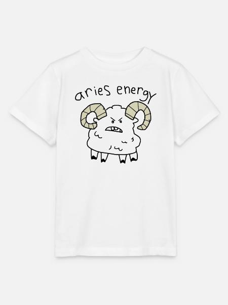 Widderenergie - Stanley/Stella Kinder T-Shirt MINI CREATOR  - Weiß