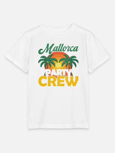Mallorca Party Crew - Stanley/Stella Kinder T-Shirt MINI CREATOR - Weiß