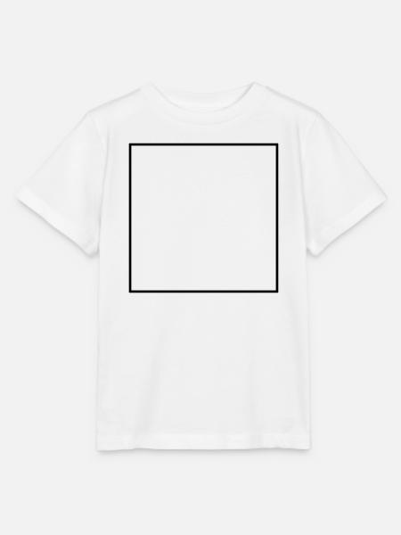Viereck Leer - Stanley/Stella Kinder T-Shirt MINI CREATOR - Weiß