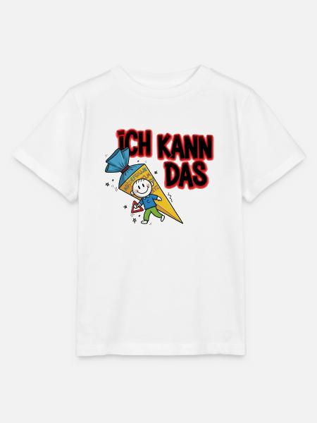 Ich Kann Das Schulhelden - Stanley/Stella Kinder T-Shirt MINI CREATOR - Weiß