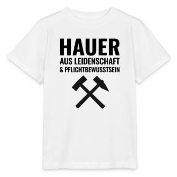 Hauer aus Leidenschaft und Pflichtbewusstsein - Stanley/Stella Kinder T-Shirt MINI CREATOR  - Weiß - Vorne - Maike (125cm)
