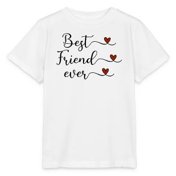 Meilleur ami - T-shirt bio MINI CREATOR Stanley/Stella Enfant - blanc - Devant - Maike (125cm)