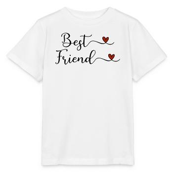 Meilleur ami - T-shirt bio MINI CREATOR Stanley/Stella Enfant - blanc - Devant - Maike (125cm)