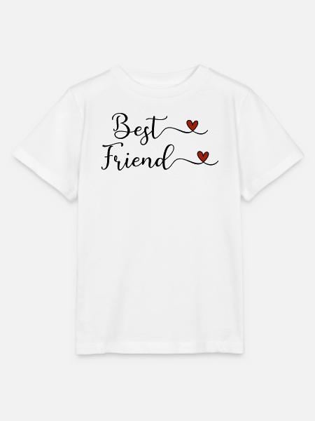 Best Friend - Stanley/Stella Kinder T-Shirt MINI CREATOR - Weiß