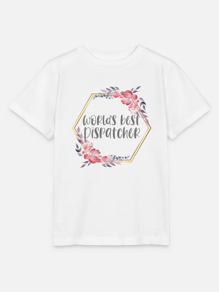 Best Dispatcher – Disponentin Geschenk - Stanley/Stella Kinder T-Shirt MINI CREATOR - Weiß