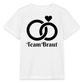Hochzeit, Verlobung, Hochzeitsfeier - Stanley/Stella Kinder T-Shirt MINI CREATOR  - Weiß - Vorne - Maike (125cm)