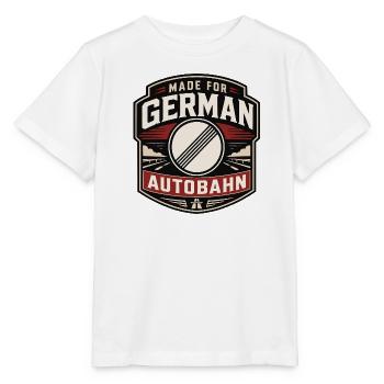 Made for German Autobahn - Stanley/Stella Kinder T-Shirt MINI CREATOR  - Weiß - Vorne - Maike (125cm)