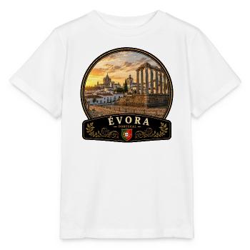 Evora Portugal Altstadt Urlaub Europa Atlantik - Stanley/Stella Kinder T-Shirt MINI CREATOR  - Weiß - Vorne - Maike (125cm)