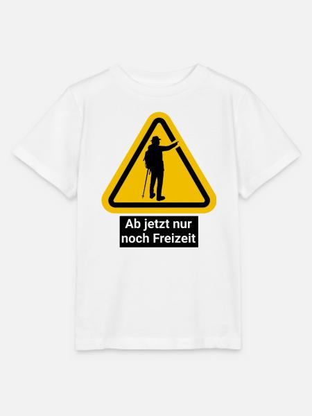 Ab jetzt nur noch Freizeit - Stanley/Stella Kinder T-Shirt MINI CREATOR - Weiß