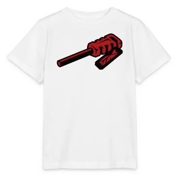 Feuerstahl Survival Bushcraft Outdoor Camping - Stanley/Stella Kinder T-Shirt MINI CREATOR  - Weiß - Vorne - Maike (125cm)