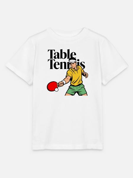 Tischtennis - Stanley/Stella Kinder T-Shirt MINI CREATOR  - Weiß