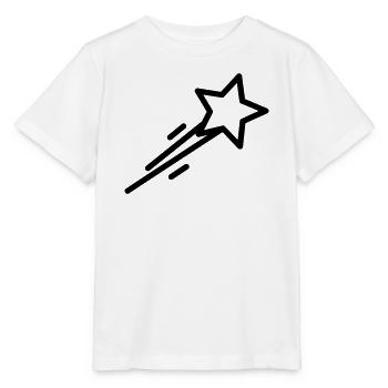 étoile filante - T-shirt bio MINI CREATOR Stanley/Stella Enfant - blanc - Devant - Maike (125cm)